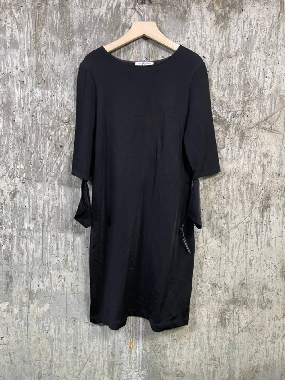 HELMUT LANG Women's Black Mini Dress Size S